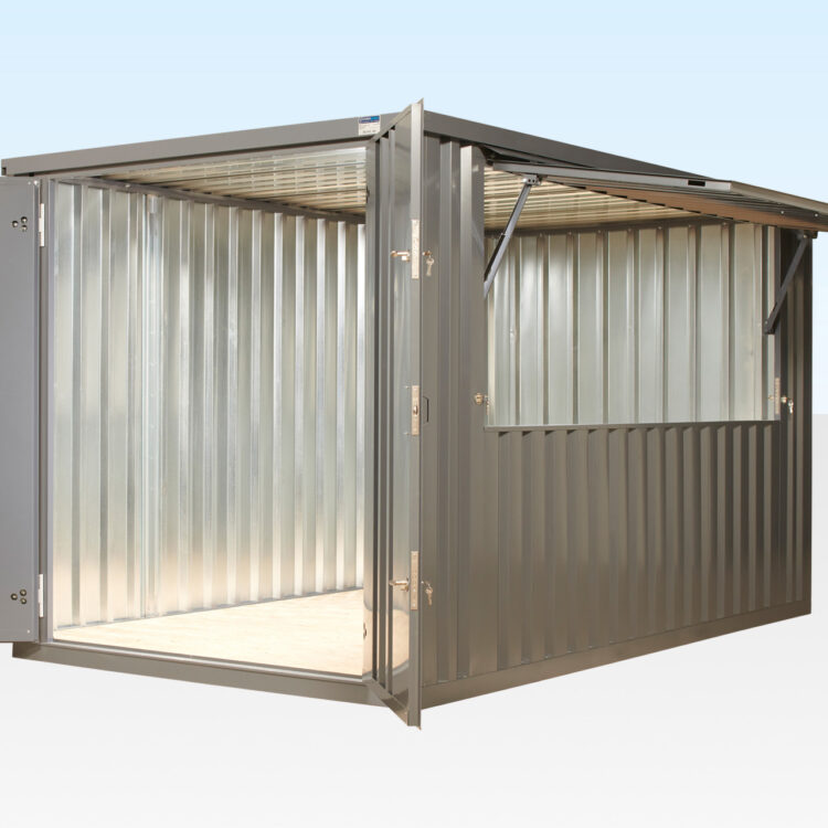 4M XL FLAT PACK KIOSK (RAL7015) – GREY